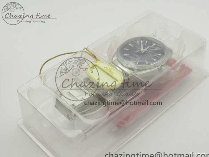 0130 Aqua Terra 150M Master Chronometers VSF 1:1 Best Edition Deep Blue Dial Silver Hand on SS Bracelet A8900 Super Clone HighPerformance 8013